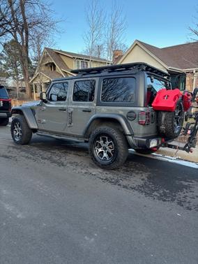 Gray 2021 Jeep Wrangler Unlimited Rubicon
