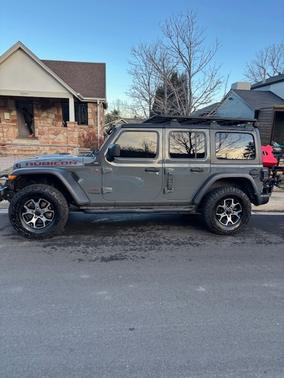 Gray 2021 Jeep Wrangler Unlimited Rubicon