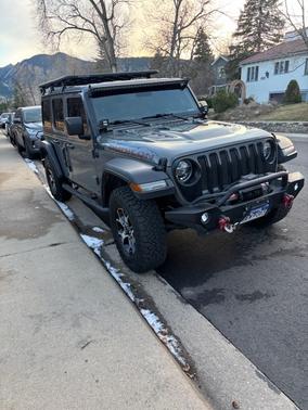 Gray 2021 Jeep Wrangler Unlimited Rubicon