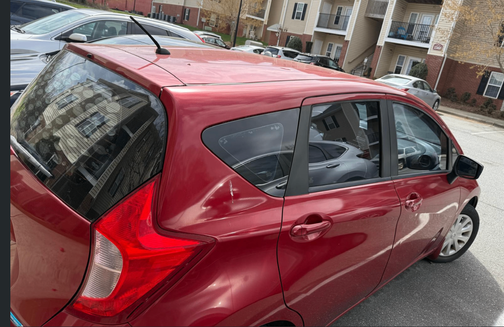 Red 2015 Nissan Versa Note S Plus