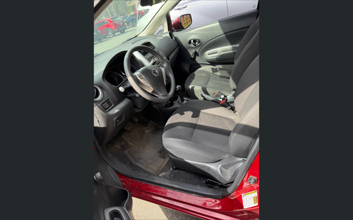 Red 2015 Nissan Versa Note S Plus