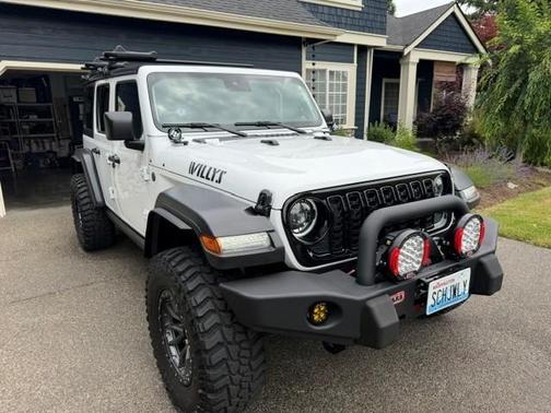 White 2024 Jeep Wrangler Willys