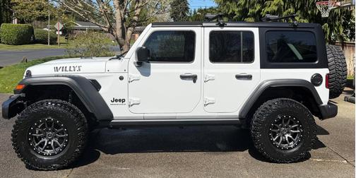 White 2024 Jeep Wrangler Willys