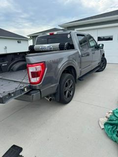 Gray 2022 Ford F-150 Lariat