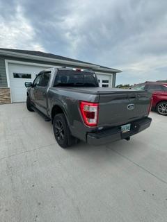 Gray 2022 Ford F-150 Lariat