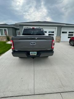 Gray 2022 Ford F-150 Lariat