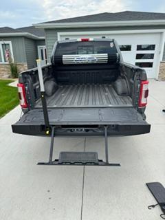 Gray 2022 Ford F-150 Lariat