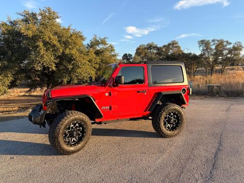Red 2021 Jeep Wrangler Sport S