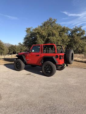 Red 2021 Jeep Wrangler Sport S