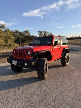 Red 2021 Jeep Wrangler Sport S