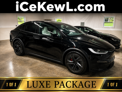 Black 2026 Tesla Model X Plaid