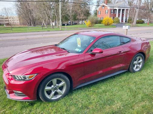 Red 2016 Ford Mustang V6