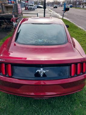Red 2016 Ford Mustang V6