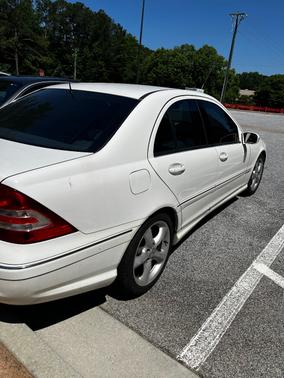 White 2005 Mercedes-Benz C-Class C230 Kompressor Sport