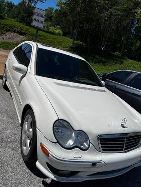 White 2005 Mercedes-Benz C-Class C230 Kompressor Sport