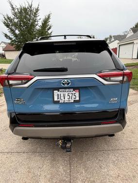 Blue 2023 Toyota RAV4 Hybrid XSE