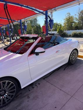 White 2024 Mercedes-Benz CLE 300 4MATIC Cabriolet
