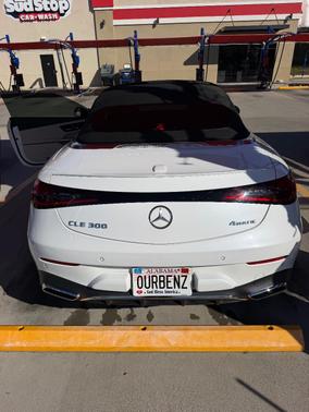White 2024 Mercedes-Benz CLE 300 4MATIC Cabriolet
