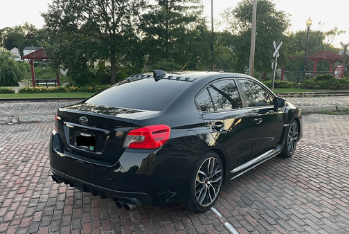Black 2020 Subaru WRX STI Base