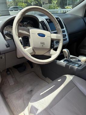 Red 2010 Ford Edge SEL