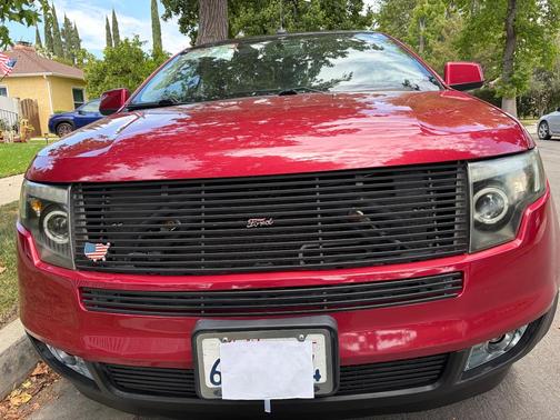 Red 2010 Ford Edge SEL