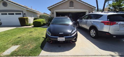 Black 2024 Kia Forte GT
