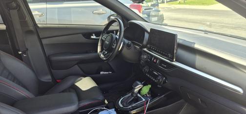 Black 2024 Kia Forte GT