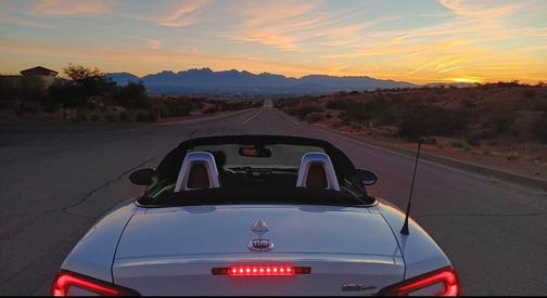 White 2017 FIAT 124 Spider Lusso