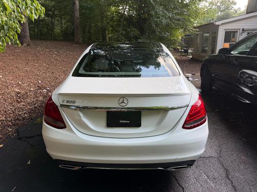 White 2015 Mercedes-Benz C-Class C 300