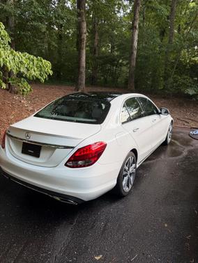 White 2015 Mercedes-Benz C-Class C 300