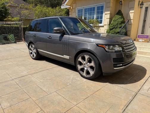 Gray 2017 Land Rover Range Rover 5.0L Supercharged