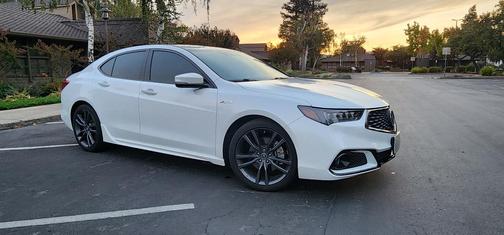 White 2019 Acura TLX A-Spec