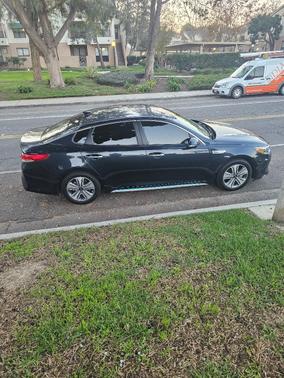 Blue 2018 Kia Optima Plug-In Hybrid EX