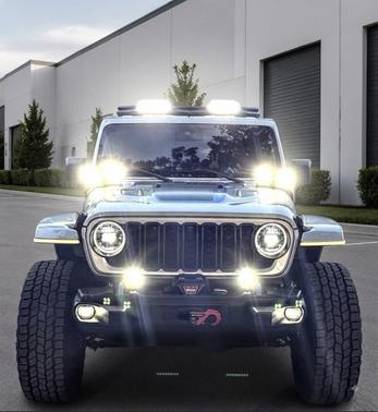 Silver 2024 Jeep Wrangler 4xe Rubicon X