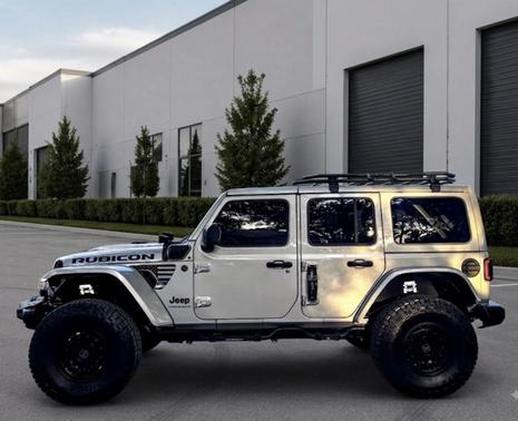 Silver 2024 Jeep Wrangler 4xe Rubicon X