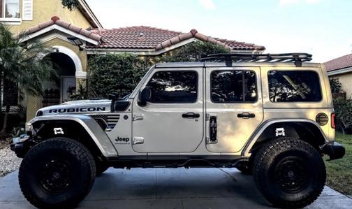 Silver 2024 Jeep Wrangler 4xe Rubicon X