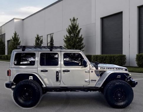 Silver 2024 Jeep Wrangler 4xe Rubicon X