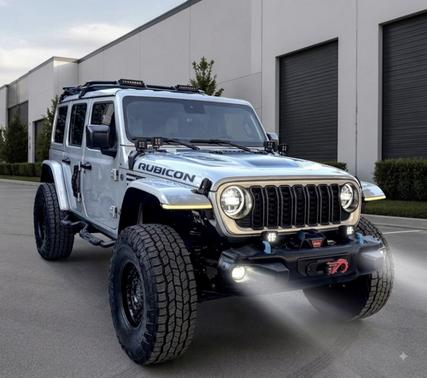 Silver 2024 Jeep Wrangler 4xe Rubicon X