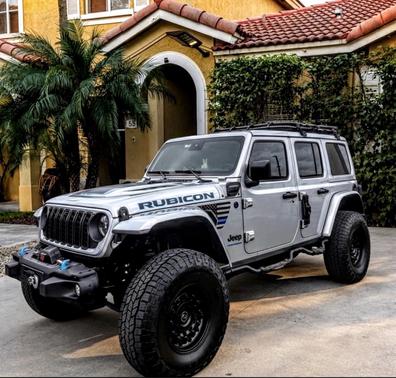 Silver 2024 Jeep Wrangler 4xe Rubicon X