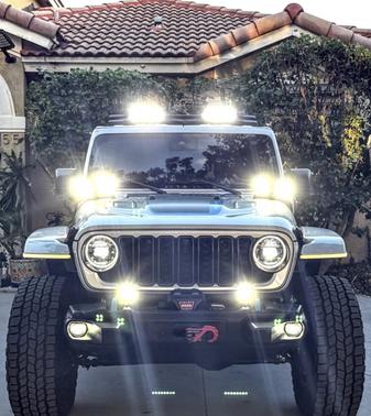Silver 2024 Jeep Wrangler 4xe Rubicon X