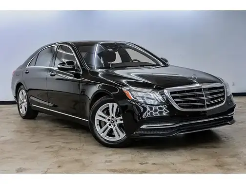 Black 2018 Mercedes-Benz S-Class S 450