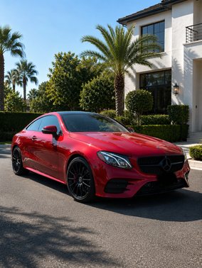 Red 2020 Mercedes-Benz E-Class E 450