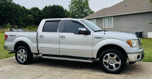 Silver 2011 Ford F-150 Lariat