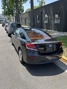 Black 2015 Honda Civic LX