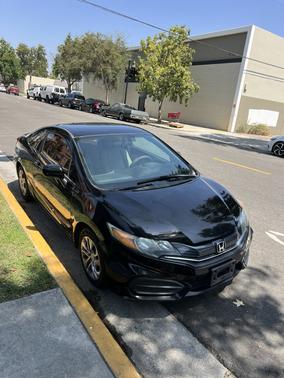 Black 2015 Honda Civic LX