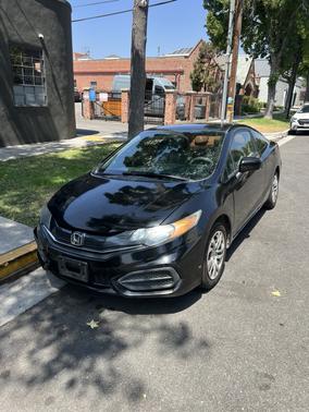 Black 2015 Honda Civic LX