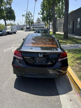 Black 2015 Honda Civic LX