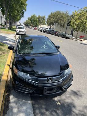Black 2015 Honda Civic LX