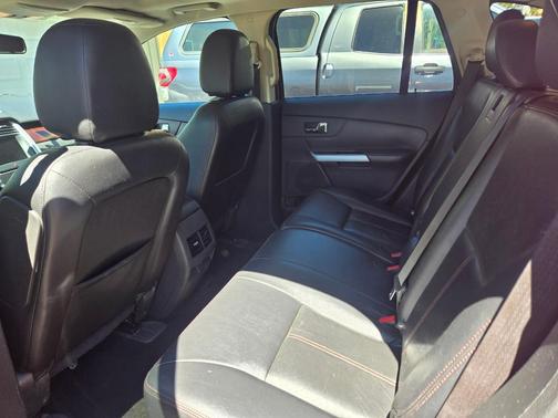 Red 2013 Ford Edge Limited