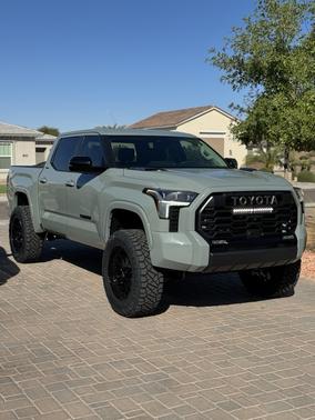 Green 2024 Toyota Tundra Hybrid Limited